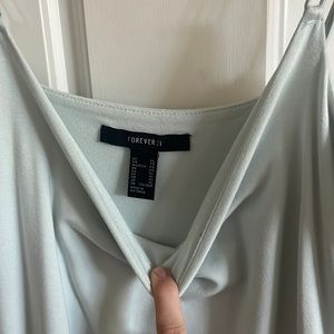 F21 light mint dress